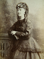 Photo Cdv Reutlinger - Marie Godefroy, Actrice, Circa 1865-70 L438 - Anciennes (Av. 1900)