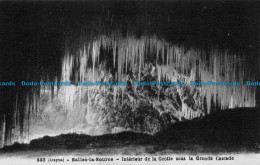 R085137 Salles La Source. Interieur De La Grotte Sous La Grande Cascade - World