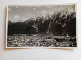 D202646  AK- CPA  -  Blick Von Der Drachenburg  Auf  Mittenwald U. Karwendel - Ca 1920-30's   FOTO-AK - Mittenwald