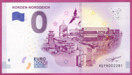 0-Euro XEFR 2019-1 NORDEN-NORDDEICH - STRAND LEUCHTTURM - Privéproeven