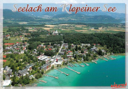 1 AK Österreich / Kärnten * Blick Auf Seelach Am Klopeiner See - Luftbildaufnahme * - Klopeinersee-Orte