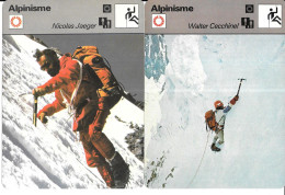 GF2065 - FICHES EDITION RENCONTRE - ALPINISME - SHERPAS - ANNAPURNA - WALTER CECCHINEL - NICOLAS JAEGER - Sports D'hiver