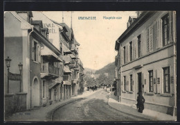 AK Badenweiler, Blick In Die Hauptstrasse  - Badenweiler