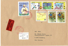 LIBYA 6.11.1986; Lettre Spécial Recommander Expres! Lot 60006 - Libye