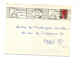 Lettre Flamme Chatelguyon Station Intestin - Mechanical Postmarks (Advertisement)