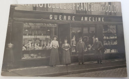 DIJON COMMERCE MAGASIN COUTELLERIE GUERRE AMELINE 25 RUE BOSSUET COUTEAU PUB MUTUELLE DE FRANCE ET DES COLONIES - Dijon