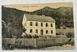 Weissenfels - Assling - šola - Zensurirt Laibach - Vg 1915. - Eslovenia