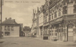 Deynze - Place De La Gare - Statieplaats - 2 Scans - Deinze
