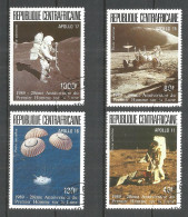 Central African Republic 1989 Year Used Stamps Space - Zentralafrik. Republik