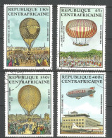 Central African Republic 1983 Year Used Stamps Set - Central African Republic