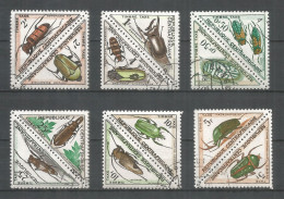 Central African Republic 1962 Year Used Stamps Mi.# Porto 1-12 - República Centroafricana