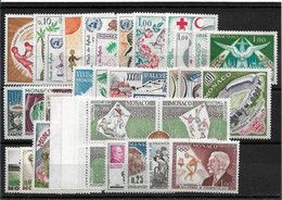 Année 1963 MNH ** Avec N° 599 à 635 PA 81 - Années Complètes