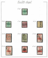 België - Oblitération - Roulette Stempel - Collections