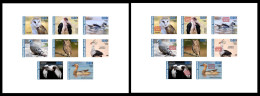 TOGO 2024 SET 2 DELUXE PROOF - REG & OVERPRINT - BIRDS OISEAUX - DUCK DUCKS BARN OWL OWLS SECRETARY BIRD EAGLES DOVES - Búhos, Lechuza