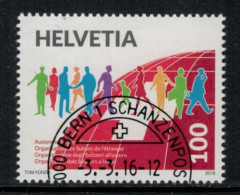 Suisse // Schweiz // Switzerland // 2016 // 100 Ans De L'organisation Des Suisses à L'étranger  No. 1587 - Usados