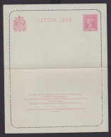 Australien Australia Victoria Ganzsache Queen Victoria Kartenbrief 1 P Rückseite - Verzamelingen