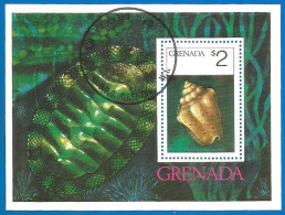 Grenada 1975 Year, Used Block - Grenade (1974-...)