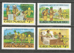 Grenada 1982 Mint Stamps MNH (**) Set Scouts - Grenade (1974-...)