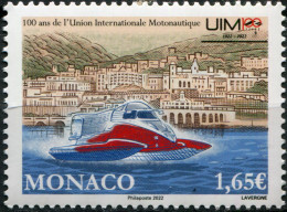 MONACO - 2022 - STAMP MNH ** - International Motorboat Union - Ongebruikt