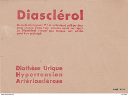 BUVARD  DIASCLEROL  17cm X 13  Cm - Chemist's