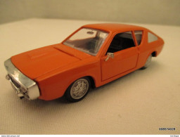 VOITURE Miniature 1/43 Em NOREV  RENAULT 17 TS  - PEINTURE D'ORIGINE Orange Etat Proche Du Neuf - Norev