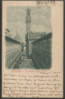 Carte P De 1905 ( Firenze / Portico Degli Uffizi ) - Firenze