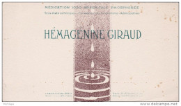 BUVARD  HEXAGENINE  GIRAUD  20X13 - Produits Pharmaceutiques