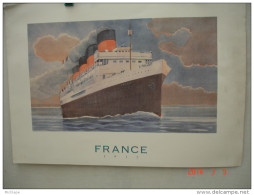 TRES BELLE AFFICHE  , POSTER 1994  LE FRANCE 50X 70 Cm - Manifesti