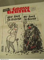 Journal  LA GROSSE BERTHA     Nue Sous La Blouse     N°29 -1991 - 11 Pages - Desde 1950