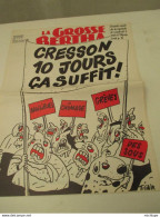 Journal  LA GROSSE BERTHA  Cresson   N° 38 -1991 - 11 Pages - 1950 - Nu