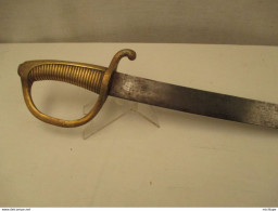 Sabre Briquet  Marqué  Chaillot 1831 Tres Bon état - Armes Blanches