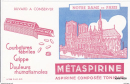 BUVARD METASPIRINE  NOTRE DAME    14X21 CmTB ETAT - Drogisterij En Apotheek