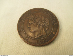 Belle Piece De 10 Centimes  Cérès 1897 - 10 Centimes