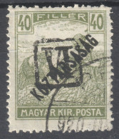 1919 Hungary Baranya SHS Yugoslavia Vojvodina Croatia Local Issue Occupation DUE PORTO VI 40 F Harvester PÉCS Postmark - Baranya