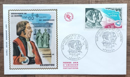 FDC 1970 - YT N°1633 - DECOUVERTE DE LA QUININE / PELLETIER ET CAVENTOU - PARIS - 1970-1979