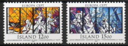 ISLANDIA 1987 - EUROPA CEPT - YVERT 618/619** - Unused Stamps