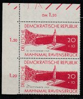 DDR Ravensbrück-Marke Mit PF I, **, Geprüft Mayer - Plaatfouten En Curiosa