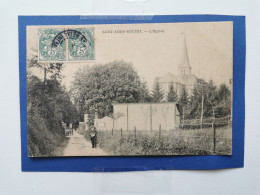 A-76-CPA-SAINT-AUBIN-ROUTOT - L'Eglise - Autres & Non Classés