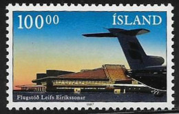 ISLANDIA 1987 - ICELAND -  AEROPUERTO DE KEFLAVIK - YVERT 617** - Nuovi