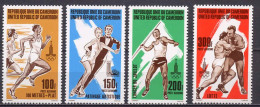 Cameroon - Cameroun 1980 Olympic Games Moscow / Lake Placid, Athletics, Wrestling Etc. Set Of 4 MNH - Summer 1980: Moscow