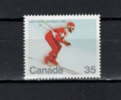 Canada 1980 Olympic Games Lake Placid Stamp MNH - Winter 1980: Lake Placid