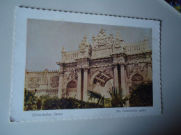 TURKEY    POSTCARDS  DOLMABAHCE PALACE    MORE  PURHASES 10% DISCOUNT - Türkei