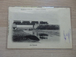 Environs D' Etalle - Villers S/ Semois-La Semois -Train, Locomotive, - Impr:A Gerbeaux .Ph: Moreaux- Circulé:1903-2Scans - Etalle