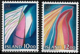 ISLANDIA 1986 - ICELAND - NOEL - NAVIDAD - YVERT 614/615** - Christmas