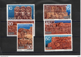 RDA 1970 Sculptures Du Soudan Yvert 1297-1299 + 1301-1303 NEUF** MNH - Unused Stamps