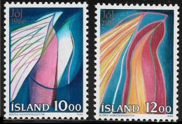 ISLANDIA 1986 - ICELAND - NOEL - NAVIDAD - YVERT 614/615** - Unused Stamps