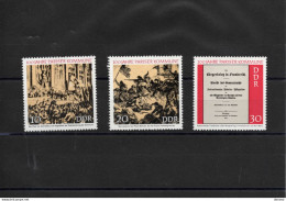 RDA 1971 Commune De Paris Yvert 1345-1346 + 1348 NEUF** MNH - Unused Stamps