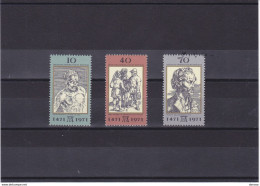 RDA 1971 Gravures De DÜRER Yvert 1362-1364, Michel 1672-1674 NEUF** MNH Cote 3,50 Euros - Neufs