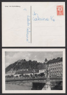 GRAZ Bridge Mura River Postcard Hermes Greek Mythology Children POST KINDER Piatnik LABEL VIGNETTE CINDERELLA AUSTRIA - Altri & Non Classificati