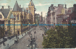 R085769 The Law Courts And Fleet Street. London. 1906 - Andere & Zonder Classificatie